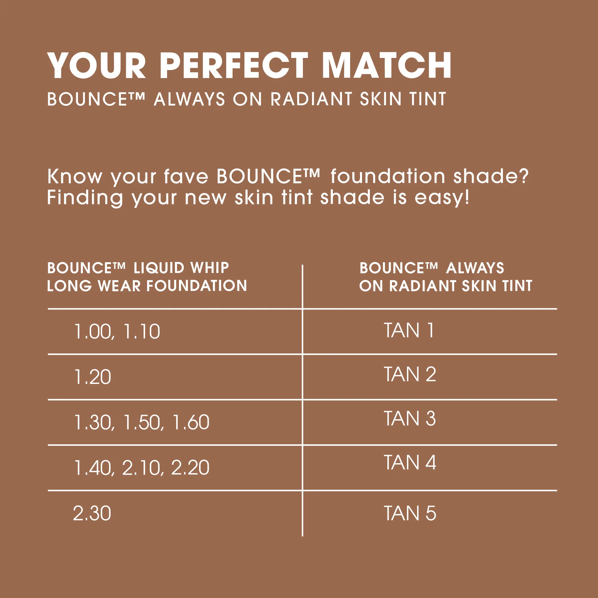 Bounce™ 12-Hour Always On Radiant Skin Tint - Image 128