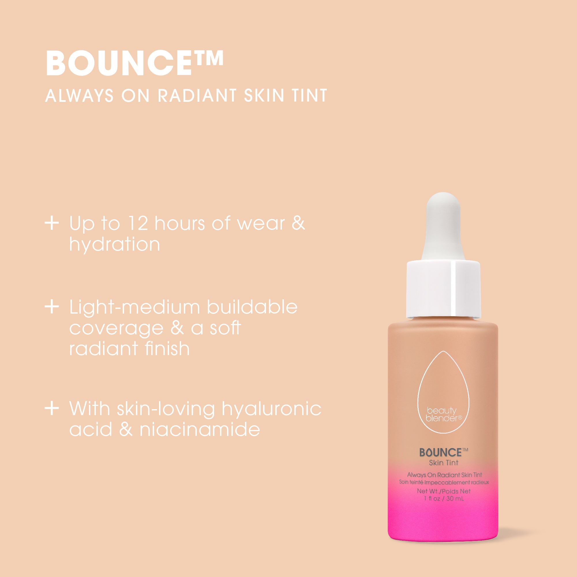 Bounce™ 12-Hour Always On Radiant Skin Tint - Image 35